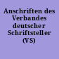 Anschriften des Verbandes deutscher Schriftsteller (VS) e.V.