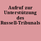 Aufruf zur Unterstützung des Russell-Tribunals