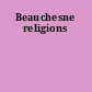 Beauchesne religions