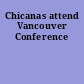 Chicanas attend Vancouver Conference