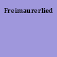 Freimaurerlied