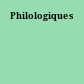 Philologiques
