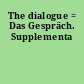 The dialogue = Das Gespräch. Supplementa