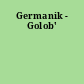 Germanik - Golob'