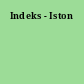 Indeks - Iston