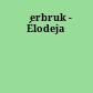 Šerbruk - Élodeja