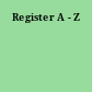 Register A - Z