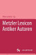 Metzler-Lexikon antiker Autoren