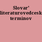 Slovar' literaturovedceskich terminov