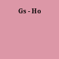 Gs - Ho