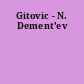 Gitovic - N. Dement'ev