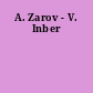 A. Zarov - V. Inber