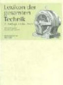 Lexikon der gesamten Technik <DVD-ROM> : 2. Auflage 1904 - 1920