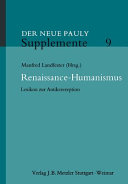 Renaissance-Humanismus : Lexikon zur Antikerezeption