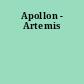 Apollon - Artemis