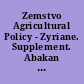 Zemstvo Agricultural Policy - Zyriane. Supplement. Abakan - Archives in the Soviet Union