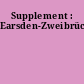 Supplement : Earsden-Zweibrücken