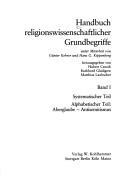Handbuch religionswissenschaftlicher Grundbegriffe