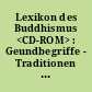 Lexikon des Buddhismus <CD-ROM> : Geundbegriffe - Traditionen - Praxis