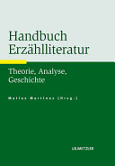 Handbuch Erzählliteratur : Theorie, Analyse, Geschichte