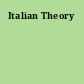 Italian Theory