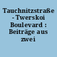 Tauchnitzstraße - Twerskoi Boulevard : Beiträge aus zwei Literaturinstituten