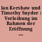 Ian Kershaw und Timothy Snyder : Verleihung im Rahmen der Eröffnung der Leipziger Buchmesse am 14. März 2012 im Gewandhaus zu Leipzig
