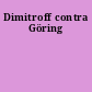 Dimitroff contra Göring