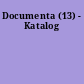 Documenta (13) - Katalog