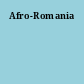 Afro-Romania