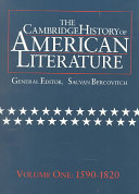 The Cambridge history of American Literature