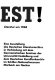 Protest! Literatur um 1968 : eine Ausstellung des Deutschen Literaturarchivs ... 9. Mai bis 30. November 1998 ... im Schiller-Nationalmuseum Marbach am Neckar