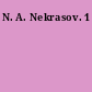 N. A. Nekrasov. 1