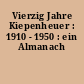 Vierzig Jahre Kiepenheuer : 1910 - 1950 : ein Almanach