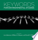 Keywords for environmental studies