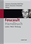Foucault-Handbuch : Leben, Werk, Wirkung