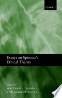 Essays on Spinoza's ethical theory
