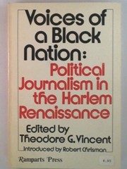 Voices of a black nation : political journalism in the Harlem renaissance