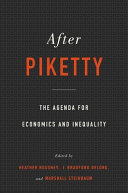 After Piketty : the agenda for economics and inequality