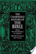 The Cambridge history of the bible