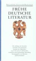 Frühe deutsche Literatur und lateinische Literatur in Deutschland 800 - 1150