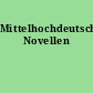 Mittelhochdeutsche Novellen