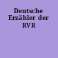 Deutsche Erzähler der RVR