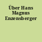 Über Hans Magnus Enzensberger
