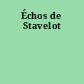 Échos de Stavelot
