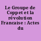 Le Groupe de Coppet et la révolution Francaise : Actes du ...