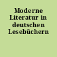 Moderne Literatur in deutschen Lesebüchern