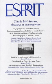 Claude Lévi-Strauss, classique et contemporain