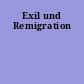 Exil und Remigration