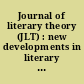 Journal of literary theory (JLT) : new developments in literary theory and related disciplines